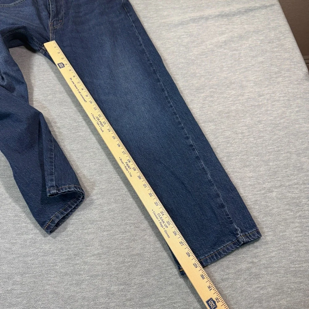 VTG Levis 505 Jeans Mens‎ 34x30 Blue Regular Straight Y2K Dark Wash Mid Rise